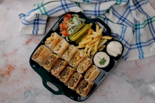 شاورما عربي مكس وسط - ١٢ قطعة