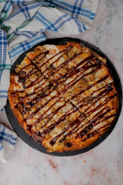 بيتزا باربكيو دجاج