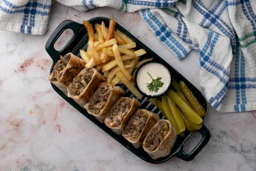 شاورما عربي لحم صغير - ٦ قطع