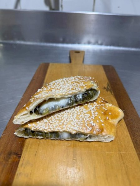 Spinach with cheese