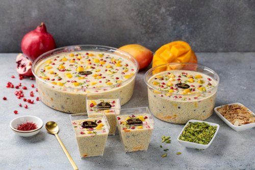 Mango Chia Pudding Triffle
