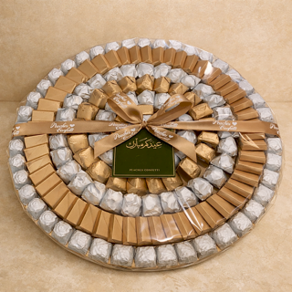 Gold Silver Chocolate Tray 3 kg