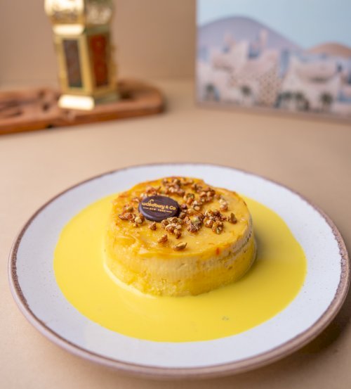 Saffron Flan