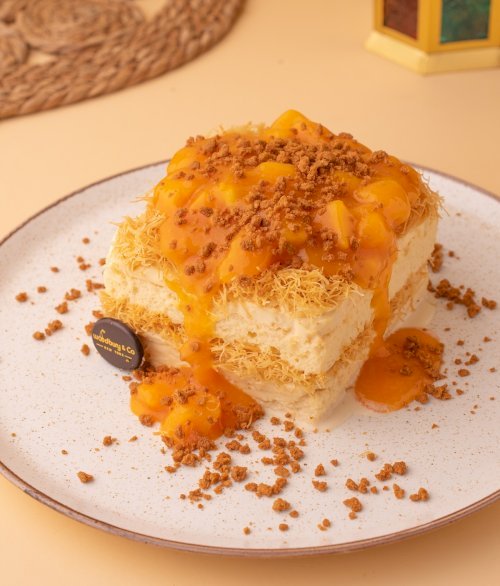 Mango Kunafa Tres Leches