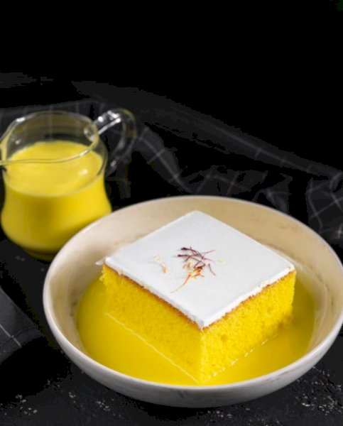 كيك زعفران