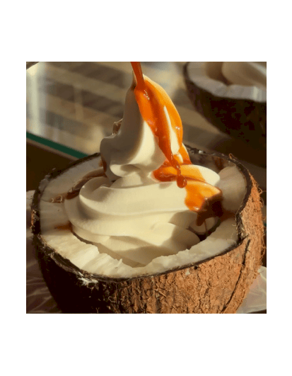 Affagato in coconut
