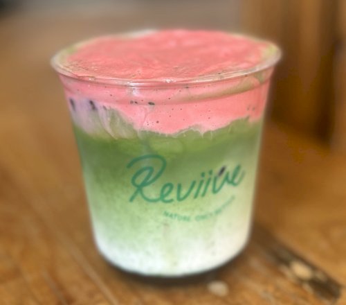Raspberry Matcha- L