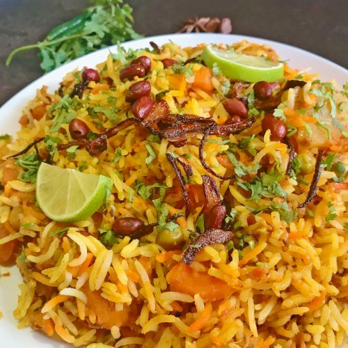 Vegetable Dumpukhat Biryani