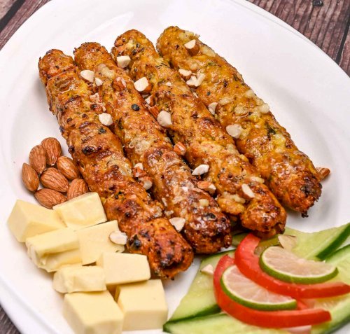 Chicken Badami Reshmi Kabab