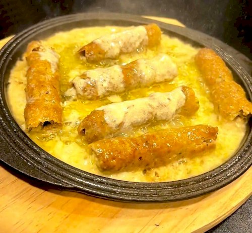 Chicken Sizzler Butter Kabab