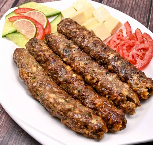 Beef Cheese Seekh Kabab