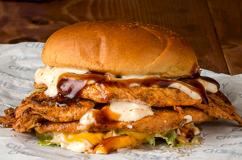 Cheesy Steak Burger