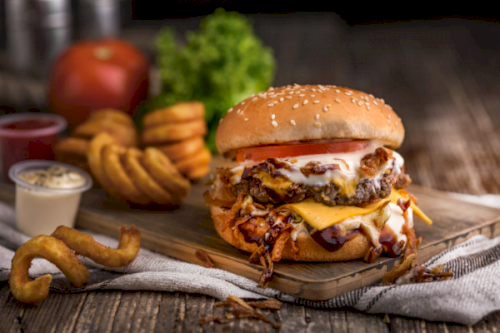 Smokey Burger meal