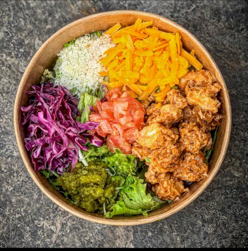 Buffalo chicken salad