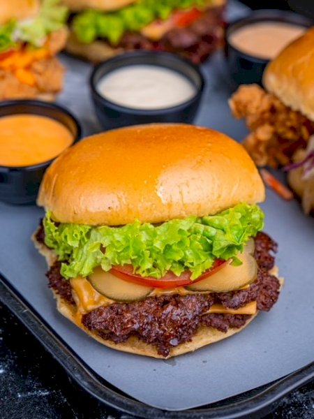 Double Sah Burger