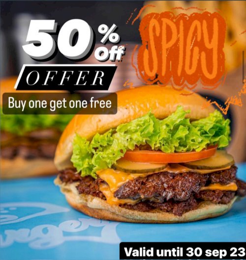 Buy One spicy Get One Free