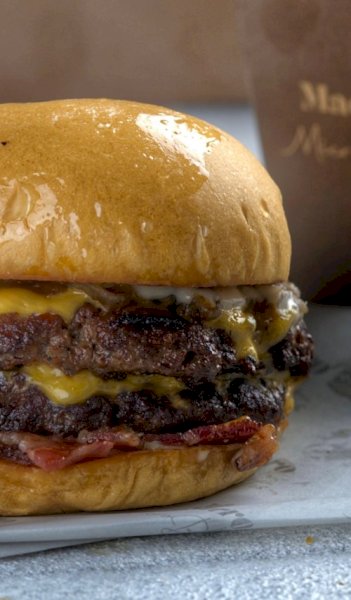 double truffle burger