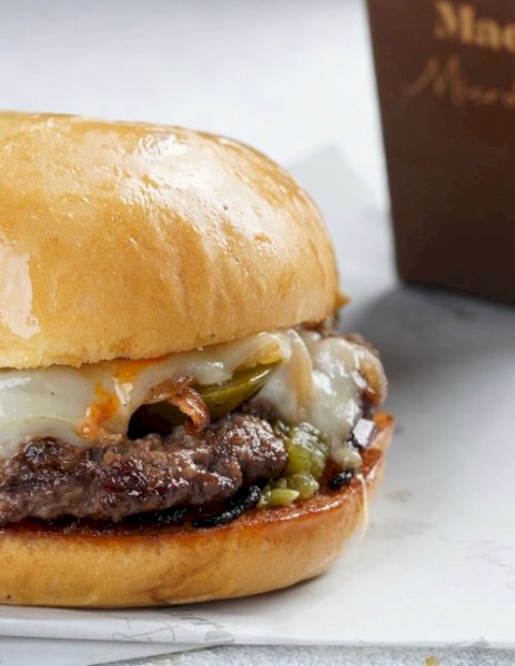 spicy macro burger