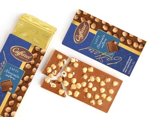 Caffarel - Milk Chocolate Bar With Whole Hazelnuts