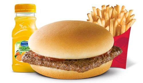 وجبه اطفال برجر لحم