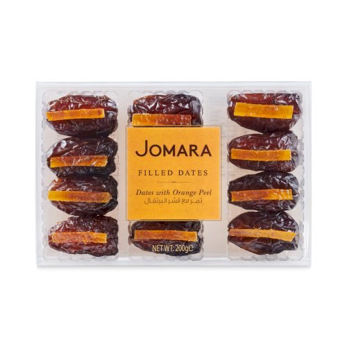 Organic Dates with Orange Peel 200g