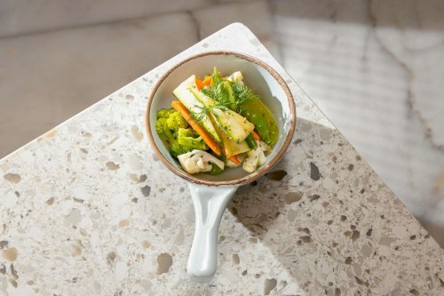 Steamed vegetables