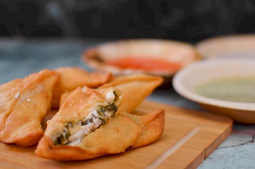 Spinach Sambosa Mini