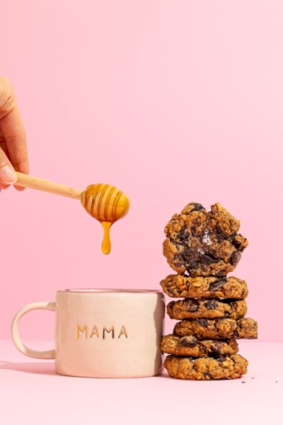 12 Dark Chocolate Lactation Cookies